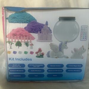Unicorn Magic Sand Kit with LED Light